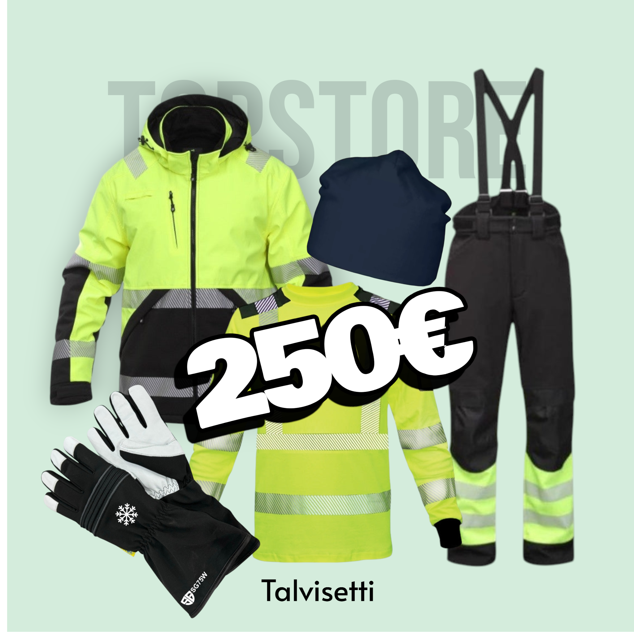 Uutuus! Työvaatesetti!