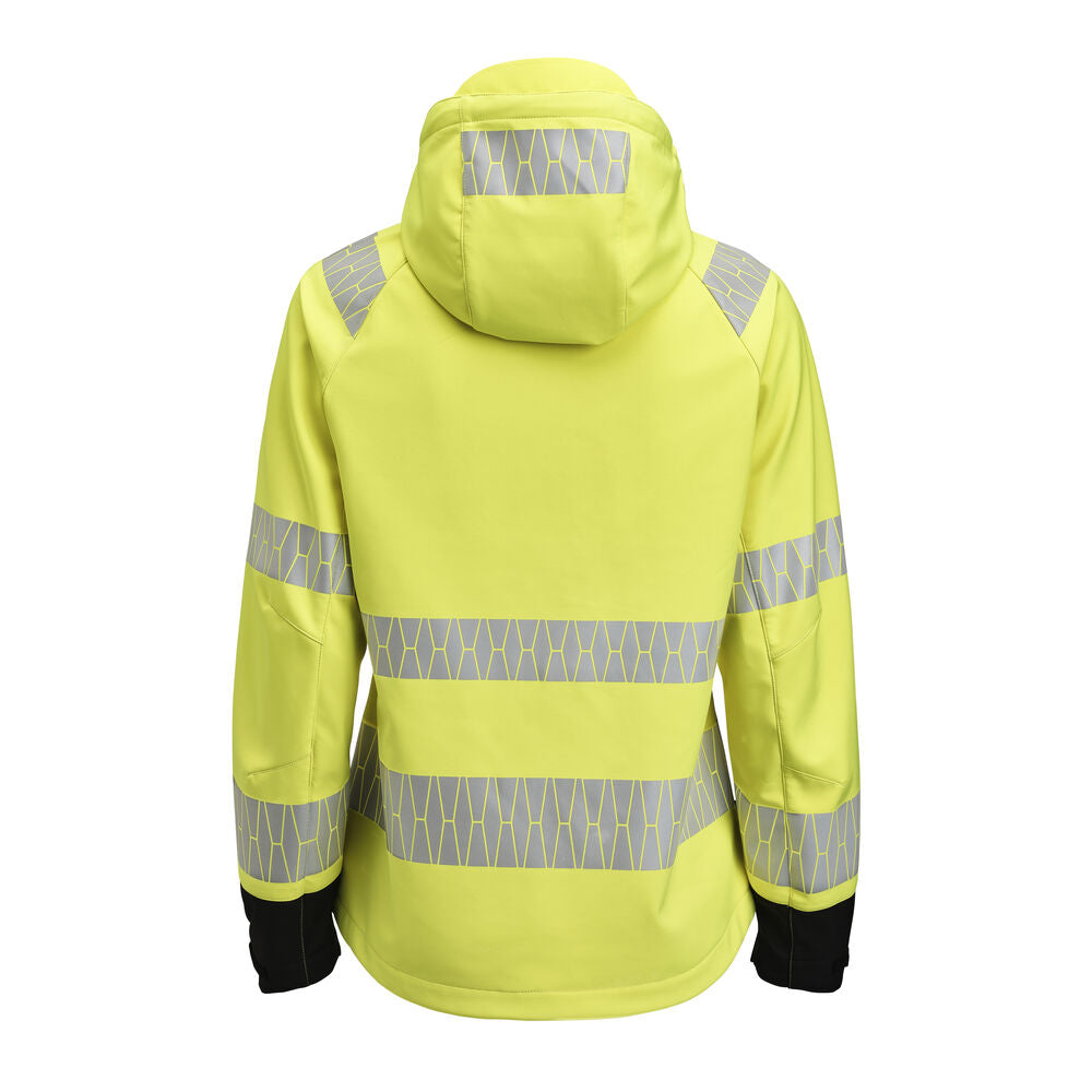 1377 Naisten Softshell- takki Hi-Vis