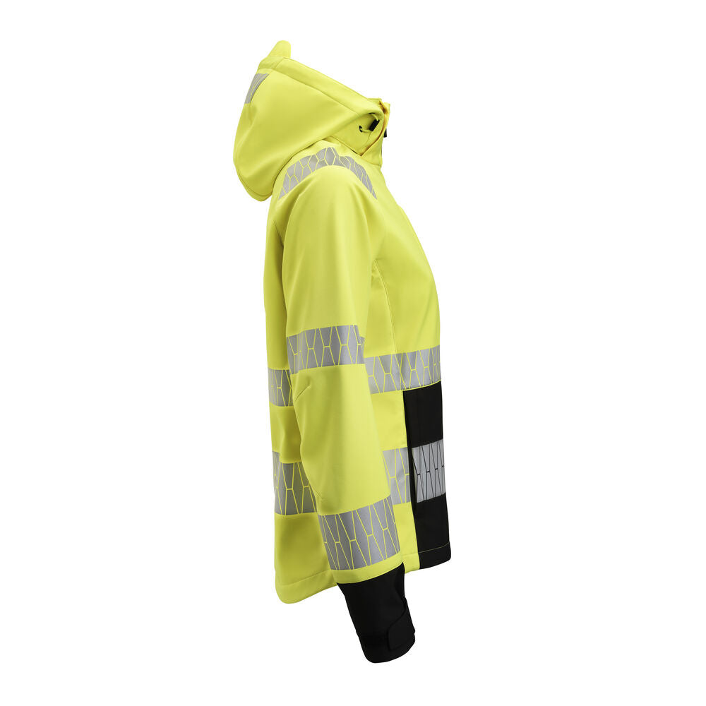 1377 Naisten Softshell- takki Hi-Vis