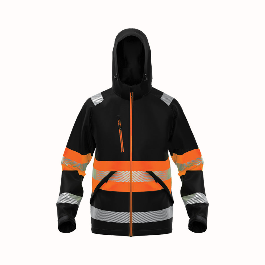 BoSafety Valencia huomio softshell-takki luokka 1