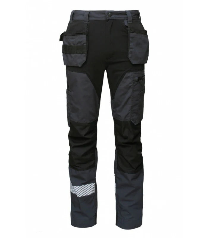 BoSafety Fusion tumma stretch-riipputaskuhousut