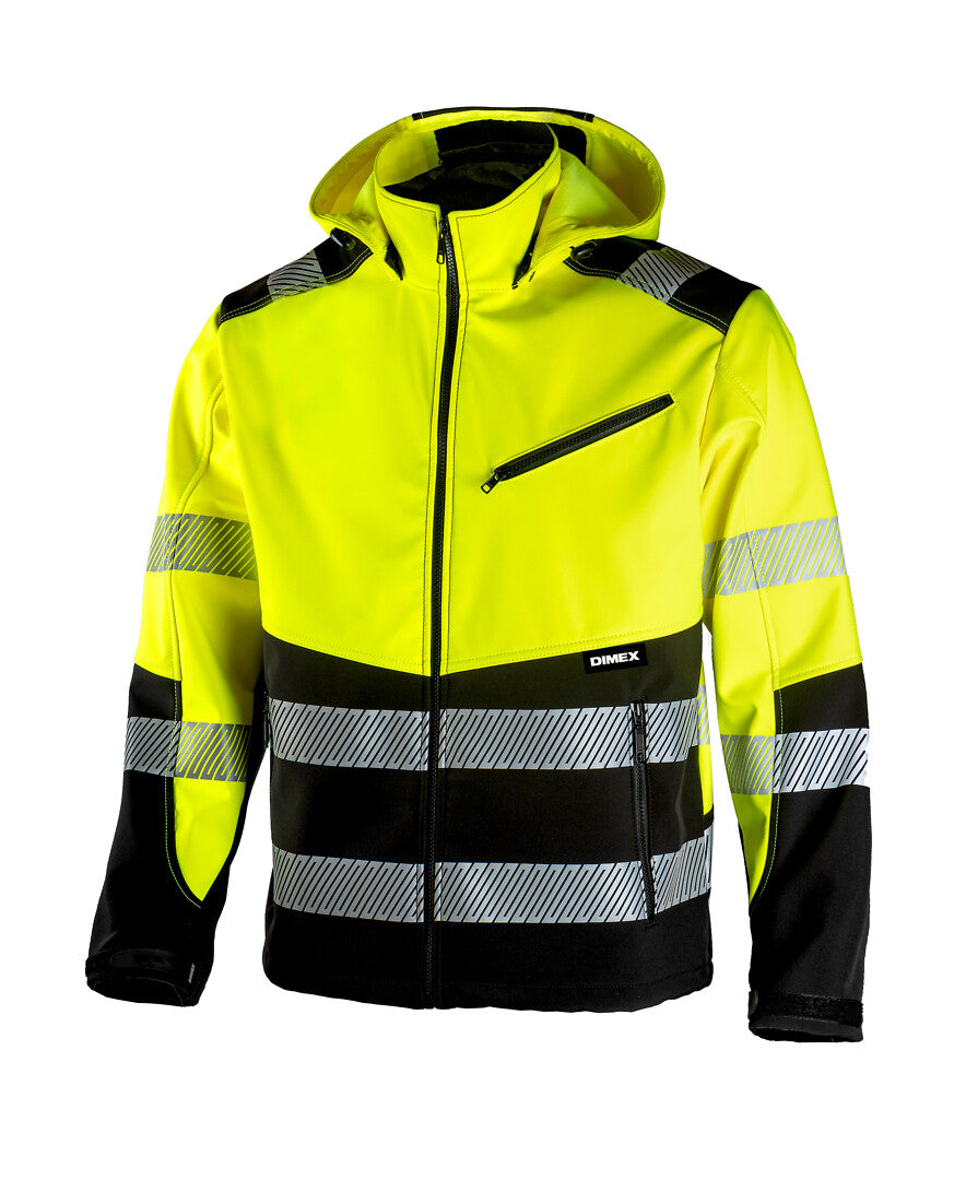 Dimex 6099 Turva Softshelltakki, 2lk