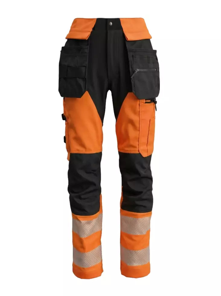 BoSafety Mashup 4-way stretch-työhousut riipputaskuilla