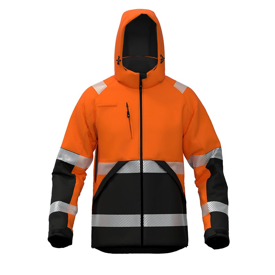BoSafety Valencia huomio softshell talvitakki